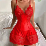 2026 Women's European And American Style Slit Dress Homewear Pajamas Pure Desire New Arrival Comfortable Sleepwear