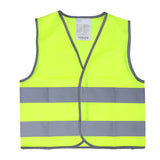 Kid Safety Vest Outdoor Night Reflective Waistcoat for Kid Child Boy Girl (Yellow M Size) Reflective Safety Vest