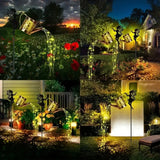1pc Solar Watering Can with Lights,Solar Lanterns Outdoor Hanging Waterproof Garden Decor,Solar Garden Lights Yard Decorations
