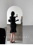 Pure Desire Style Gentle Sexy High Waist Slimming Ruffled Mid-Length Bodycon Mermaid Skirt Slim Women Mini Skirts 2026 New EVP8