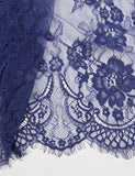 5xl 6xl Blue Kimono Femme Lace Robe Transparent Dress Plus Size Clothing Sexy Peignoirs For Women Nightie Long Sleeve Nightgowns
