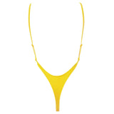 Sexy Extreme String Mini Micro Thong Swim Suit For Women Swimwear One Piece Swimsuit Female Bather Bathing Suit Monokini Y478