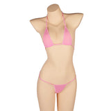 DEKA Transparent Micro Bikini Set for Women Thong Underwear G-String Bra Mini Swimsuit Brazilian Swimwear Sleepwear New S