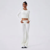 Women's Versatile Yoga Suit Set Tight Fitting and Beautiful Back High-end Sports Suit Outdoor Running and Leisure Fitness Suit