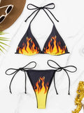 Triangle String Bikini 2025 Women Brazilian Thong Halter Swimsuit Sexy Swimwear Female Bathing Swimming Swim Suit Beachwear