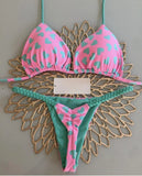 Bikini High Waist Swimsuit Sexy Thong Bikini Set Zebra Print Women Brazilian Swimwear 2023 New Biquini Swim Bathing Suits Women