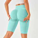 Women Sports Leggings Sportswear Woman Gym Legging Seamless Yoga Shorts w/Tummy Control Women's Shorts Fitness Female Clothing