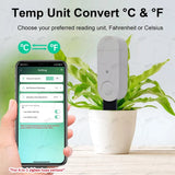 Zigbee Soil Moisture Tester Meter Tuya Smart Life Hygrometer Temperature Soil Fertility Sensor For Z2M Automation Irrigation