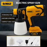 Dewalt Electric Spray Gun Brushless800ml Capacity Uniformly Sprays Water Mist Or Paint Powerful And Even Application 20V Battery