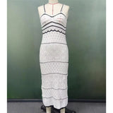 Splicing Hollow Out Backless Crochet Knitted Tunic Beach Cover Up Cover-ups Beach Dress Beach Wear Beachwear Female Women V5579