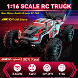 1:16 4WD High-Speed RC Monster Truck – 80KM/H Brushless Off-Road Racing Car