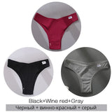 3Pcs/Set Women Cotton Panties Sexy V Waist Briefs T-Back Brazilian Underpants Female M-XL Underwear Girls Breathable Intimates