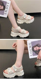 New Sports Sandals for Women Flat Bottomed Beach Shoes Thick Soled Casual Women Shoes Sandalias De Mujer 2025