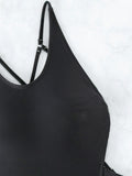 New Long Sleeve G String Diamond Bikini Female Backless Swimwear One Piece Swimsuit Women Monokini Sexy Bather Bathing Suit Swim