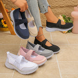 Pink Slip On Breathable Flats Women 2026 Plus Size 43 Soft Sole Platform Sneakers Woman Comfortable Non Slip Casual Shoes Female