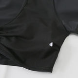 Black Drawstring Swimwear Bikinis Sets Mujer 2026 Crop Top Shorts Bottom Swimsuit Women Sexy Bathing Suit Beachwear Bikini Swim