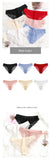 GICZI Women's Sexy Lace Briefs Panties Temptation Perspective Underwear Soft Elastic Panties for Woman Lingerie Intimates S-L