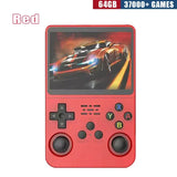 R36S Retro Handheld Console 3 5 Inch IPS Screen 64GB 128GB 256GB Portable Gaming Device with Built in Games
