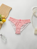 Women's Sexy Lingerie Set With Pink Leopard Print Printed Women's Steel Ring Push Up Bra And Underwear Set A2135