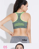 New Sports Bra Women Seamless Gym Jogging Crop Top Female Tops Yoga Fitness Shockproof Vest Sport Bras for Women Sutian Feminino
