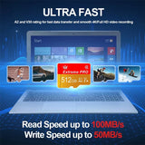 Extreme 256GB 64GB SD Micro TF Mini SD Card 256GB 512GB 128gb 64GB High Speed Memory Card TF Flash Card for Phone/Computer/Camer