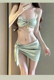 New Swimsuit Women Micro Bikini Bathing Suit Fashion Sexy Summer New Model Korean Version Cinjunto De Dos Piezas Mujer 2025