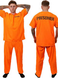 Halloween prison uniforms, prisoner costumes, children's orange prison uniforms for masquerades, black and white striped prisone