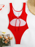 2026 Striped One Piece Swimsuit Women Sexy Strappy Swimwear Female Solid Bathers Bathing Swimming Swim Suit Beachwear