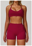Sports Bra High Lmpact Sports Bra Sexy Yoga Fitness Top Women Sports Underwear Push-Up Bra Sportswear Workout Sports Top Female
