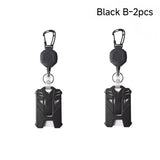 Retractable Badge Holder with ID Card Holder Case Clip