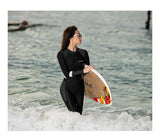 Women's One-piece Swimsuit with Long Sleeves and Pants Fully Wrapped for Sun Protection and Belly Coverage, Slimming Diving Suit