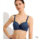 Lace Underwire Bra for Women Push Up Bra Sexy Lingerie Comfortable solid color bra for daily wear D176
