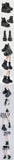 Size 42 Gothic Black Platform Creepers Shoes White Smooth Faux Leather Goth Creepers E-girl Chunky Lace Up Lolita Casual Shoes