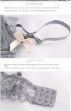 MOYISU French Romantic Lace Comfortable Breathable セクシー Tushy Slim Bra Collection Pure Desire Girls Push Beautiful Underwear SET