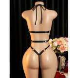 Crotchless Sexy Stocking Toy For Women Fishnet Bondage Underwear Bdsm Erotic Prop Couples Adult Porn Lace Game Rope Bodysuit