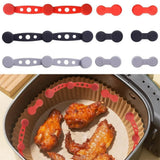 Air Fryer Magnet Silicone Buckle Baking Paper Fixation Tool Prevent Paper To Burn Magnetic Air Fryer Buckle for Kitchen Baking