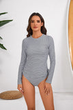 Long-sleeved Sunscreen Swimsuit European and American Split Surf Suit Cross-border Swimsuit Bikini Women's Bikini Wetsuit Set
