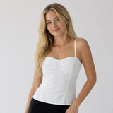 Women Camisole Summer Striped Slim Fit Spaghetti Strap Sweetheart Neck Tops for Going Out