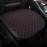 New Pu Leather Car Seat Cover Seat Back Cushion Minimalism Seat Cushion Universal Wear-resistant and Durable Four Seasons