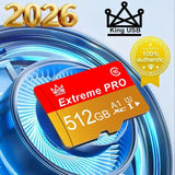Extreme 256GB 64GB SD Micro TF Mini SD Card 256GB 512GB 128gb 64GB High Speed Memory Card TF Flash Card for Phone/Computer/Camer