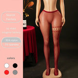 Leggings Lace Fishnet Stockings High Socks Sexy One-piece Pantyhose Striped Jacquard Tight-Fitting Solid Color Pantyhose YMWS