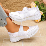 Spring Summer Breathable Flats Women Plus Size 43 Slip On Platform Sneakers Woman Comfortable Soft Non Slip Casual Shoes Female