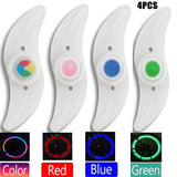 Bicycle Spoke Lights IP67 Waterproof LED Bike Wheel Lights Colorful Cycling Wheel Spoke Lamp Safety Warning Bike Accessories