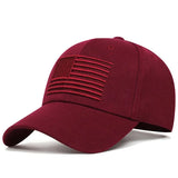 Fashion American Flag Embroidery Baseball Caps Spring and Summer Outdoor Adjustable Casual Hats Sunscreen Hat