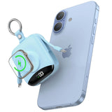 10000mAh Apple Watch Power Bank With Lightning-Type-C Cables