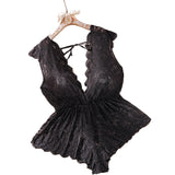 Temptation Deep V Neck Black Sheer Lace Matching Bra Set Curvy Women Lingerie For Confident Nights Special Full Figure