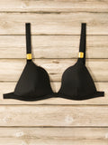 sexy push up bikinis sets two pieces solid high waist swimsuit bathing suit Swimwear Biquini conjunto de bikini tankini biquini