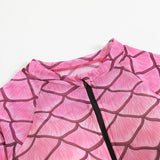 2025 New Sexy Print One Piece Swimsuit Women Swimwear Monokini Long Sleeve Bathing Suit Female Bodysuit Surfing Swim Wear Beach