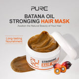 PURC Smoothing Hair Serum + Batana Oil Rosemary Hair Mask Nourishing Repair Damaged Frizz Hair Loss Treatment Hair Care Product