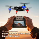 Lenovo M9 Brushless Drone Large Screen Remote Control 12.5cm HD Dual Camera Optical Flow Hover Obstacle Avoidance Quadcopter Toy